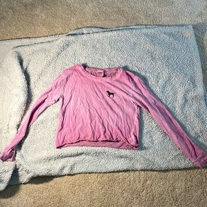 Pink x Victoria Secret | Tie dye purple pinkish long sleeve top | Worn once